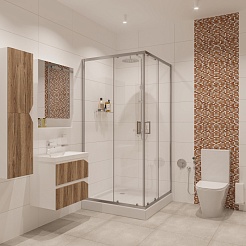 Niagara Душевой уголок Nova 80x80 NG-6688-08 – фотография-2